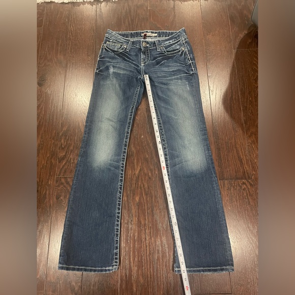 BKE Jeans Sabrina Boot Women Size 27x31.5 Medium Wash - Picture 3 of 9